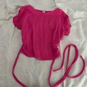 Alo Yoga Women's Manifest Crop-top in Pink